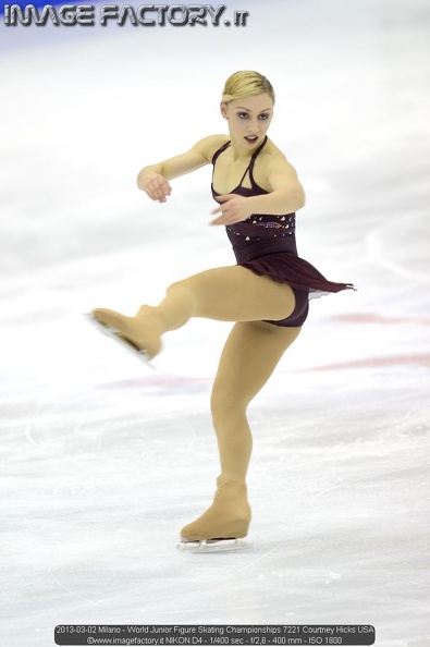 2013-03-02 Milano - World Junior Figure Skating Championships 7221 Courtney Hicks USA.jpg
